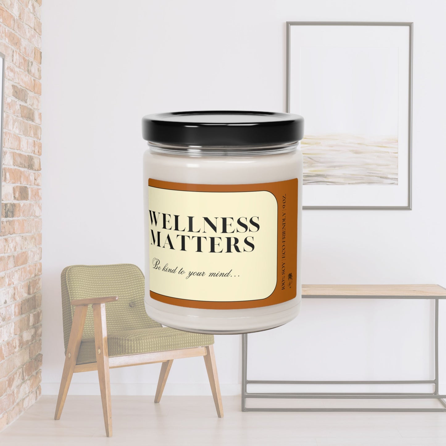 Wellness Matter Soy Candle | Be Kind To Your Mind | Aromatherapy & Self-Care